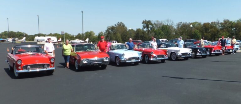 ATO Members & Cars "Family Portrait" Brenham Municipal Airport